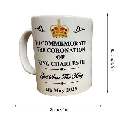ALDO Hobbies & Creative Arts > Collectibles > Collectible Coins & Currency Great Britain King 2023 Charles III Coronation Mug