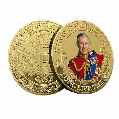 ALDO Hobbies & Creative Arts > Collectibles > Collectible Coins & Currency Legacy of King of United Kingdom Charles III Coronation Collectible Metal Commemorative Coin