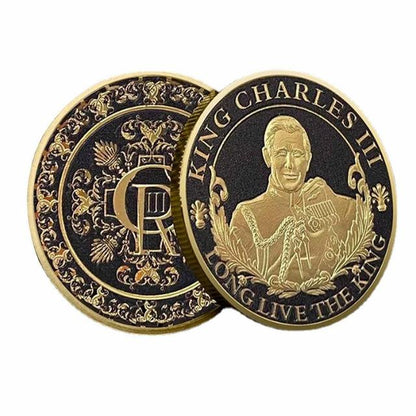 ALDO Hobbies & Creative Arts > Collectibles > Collectible Coins & Currency Legacy of King of United Kingdom Charles III Coronation Collectible Metal Commemorative Coin