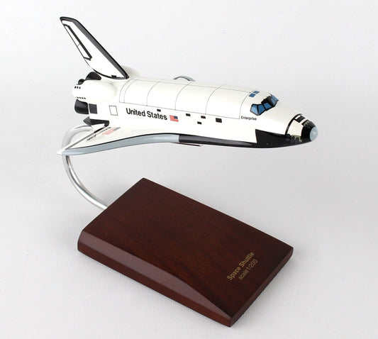 ALDO Hobbies & Creative Arts> Collectibles> Scale Model 7.25" in length & has a 4.50" wingspan. / NEW NASA Space Shuttle Enterprise Orbiter Wood Model Space Craft