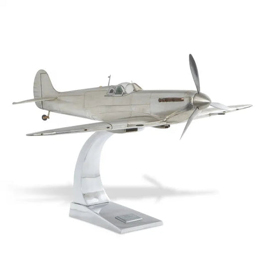 ALDO > Hobbies & Creative Arts> Collectibles> Scale Model Airplane British Royal Airforce Spitfire Supermarine WWII Fighter Deck Top Model