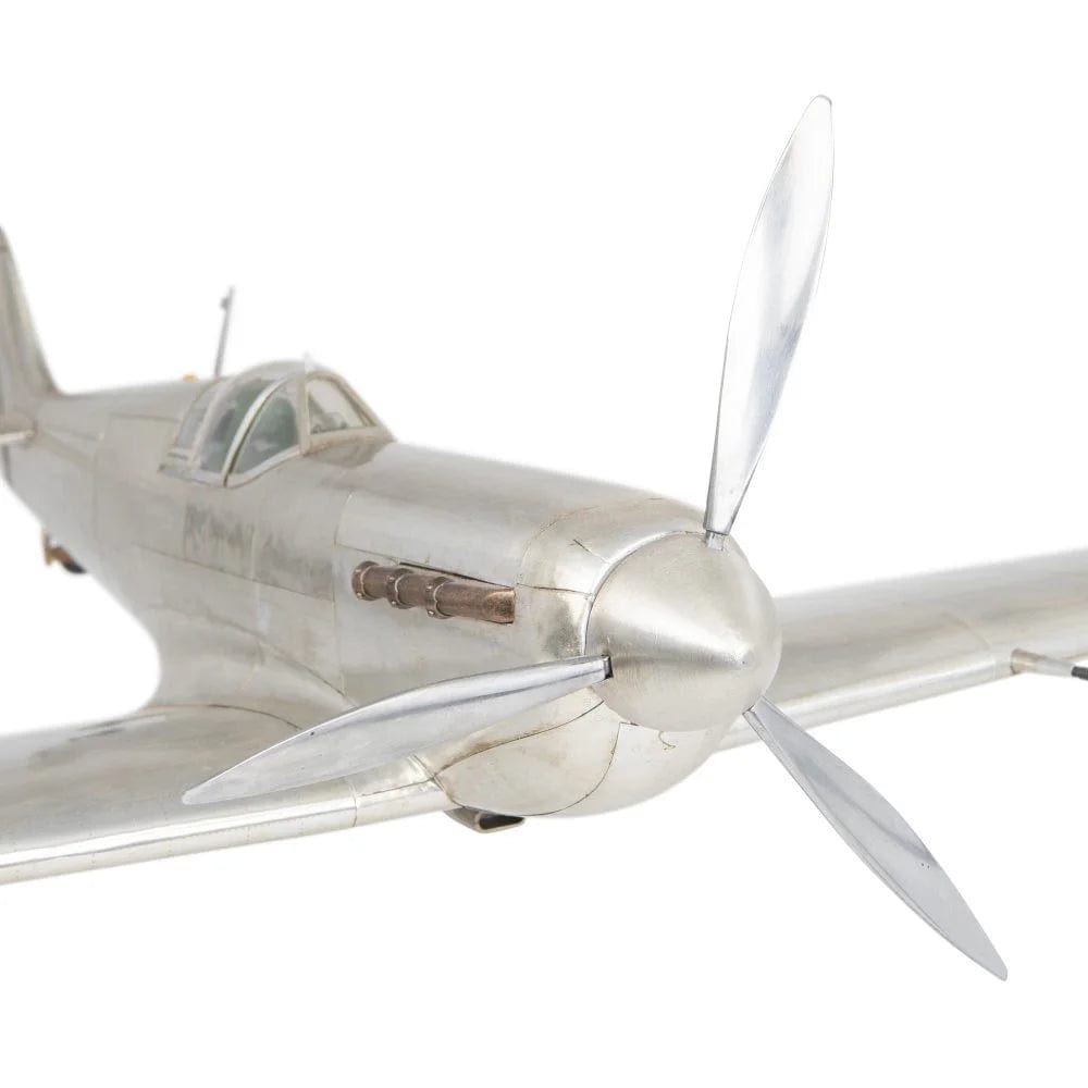 ALDO > Hobbies & Creative Arts> Collectibles> Scale Model Airplane British Royal Airforce Spitfire Supermarine WWII Fighter Deck Top Model