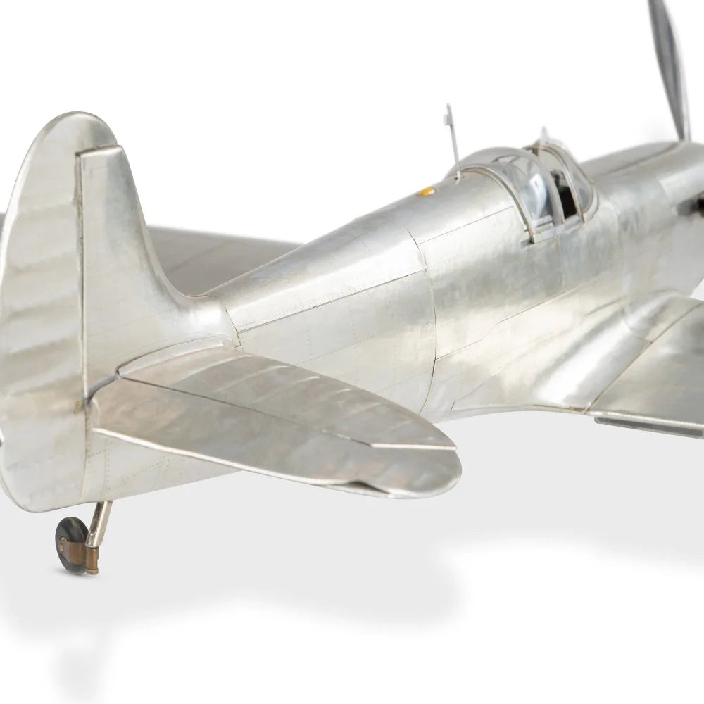 ALDO > Hobbies & Creative Arts> Collectibles> Scale Model Airplane British Royal Airforce Spitfire Supermarine WWII Fighter Deck Top Model