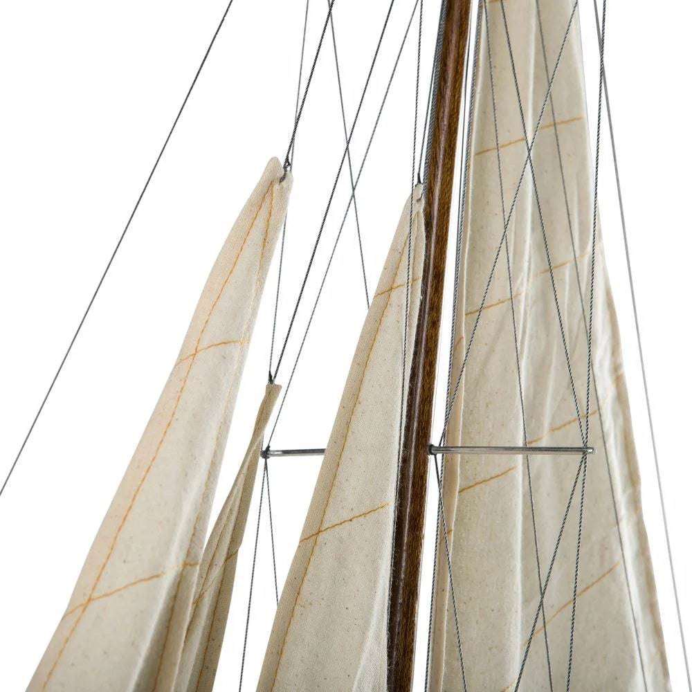 ALDO Hobbies & Creative Arts> Collectibles> Scale Model America's Cup Shamrock V is the J Class Classic Sailing Yacht Large Wood Model