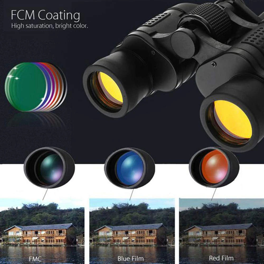 ALDO > Hobbies & Creative Arts> Collectibles> Scale Model APEXEL Professional Powerful Marine and Hunting Binoculars 60X60 Optics Telescope With Low Light Night Vision.