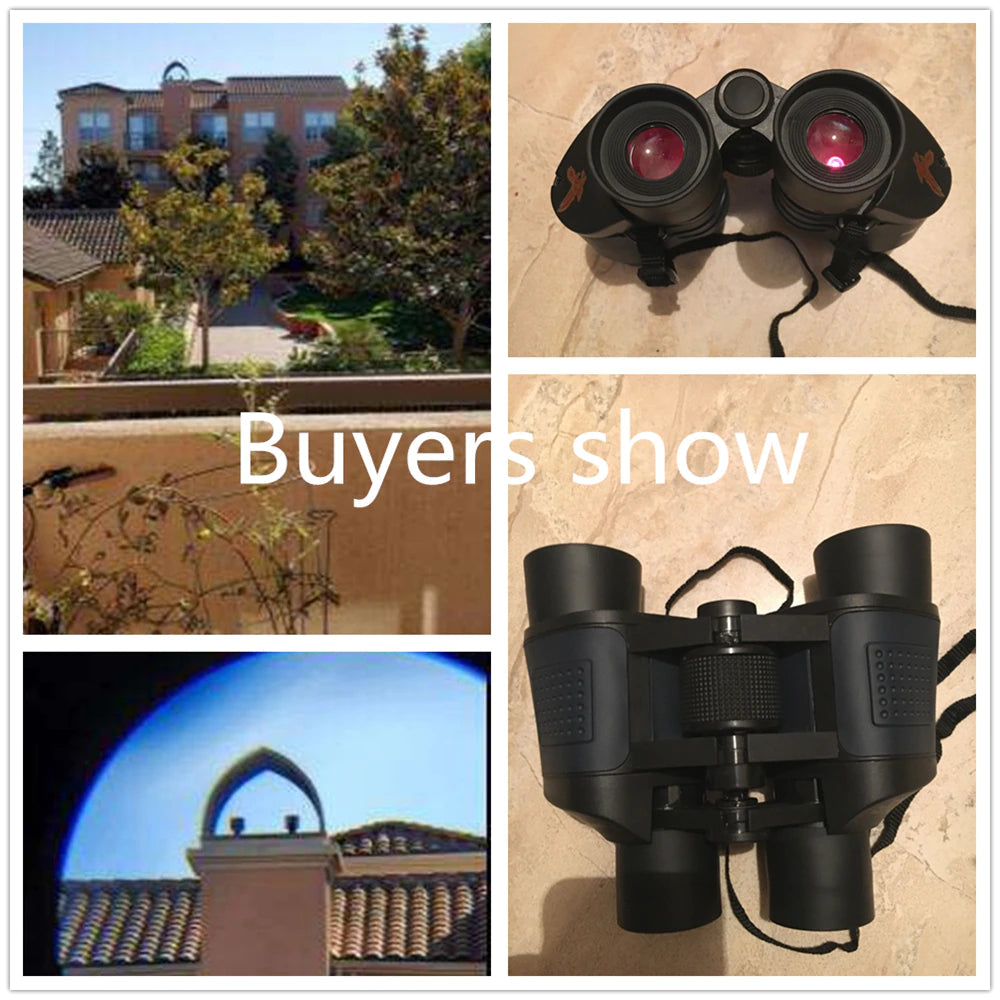 ALDO > Hobbies & Creative Arts> Collectibles> Scale Model APEXEL Professional Powerful Marine and Hunting Binoculars 60X60 Optics Telescope With Low Light Night Vision.
