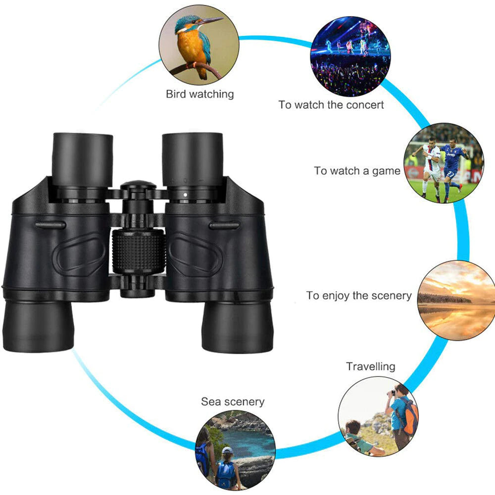 ALDO > Hobbies & Creative Arts> Collectibles> Scale Model APEXEL Professional Powerful Marine and Hunting Binoculars 60X60 Optics Telescope With Low Light Night Vision.