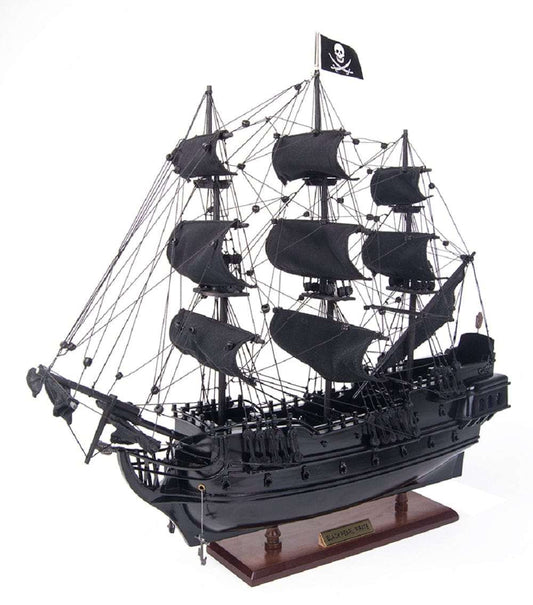 ALDO Hobbies & Creative Arts> Collectibles> Scale Model Black Pearl Pirates of The Caribbean Exclusive Edition Small Tall Ship Wood Model Sailboat Assembled