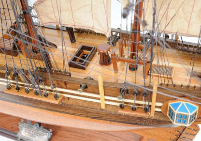 ALDO Hobbies & Creative Arts> Collectibles> Scale Model HMS Bounty Tall Ship Large Wood Model Sailboat Assembled