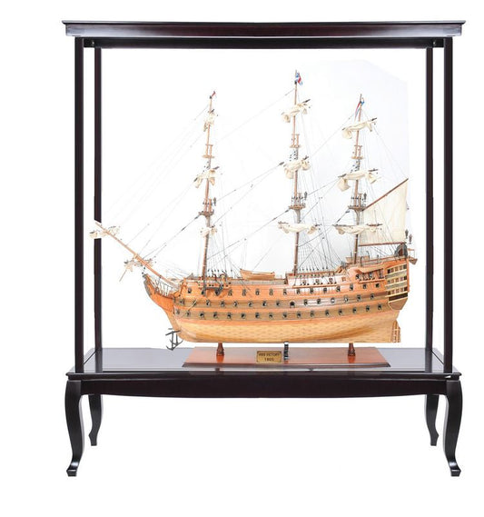 Aldo Hobbies & Creative Arts> Collectibles> Scale Model HMS Victory Xtract Large Tallship Wood Model Sailboat Assembled  With Display Case XL No Glass