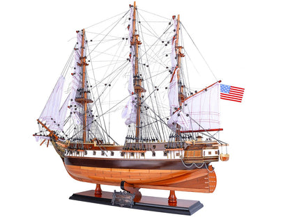 ALDO Hobbies & Creative Arts> Collectibles> Scale Model L: 29 W: 9.25 H: 26 Inches / NEW / Wood U.S.S. Constellation United States Navy Tall War Ship Medium Exclusive Edition Wood Model Sailboat Assembled