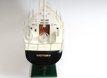 ALDO Hobbies & Creative Arts> Collectibles> Scale Model L: 29 W: 9.5 H: 47 Inches / NEW / Wood Victory Sailing Yacht Medium Sailboat Wood Model