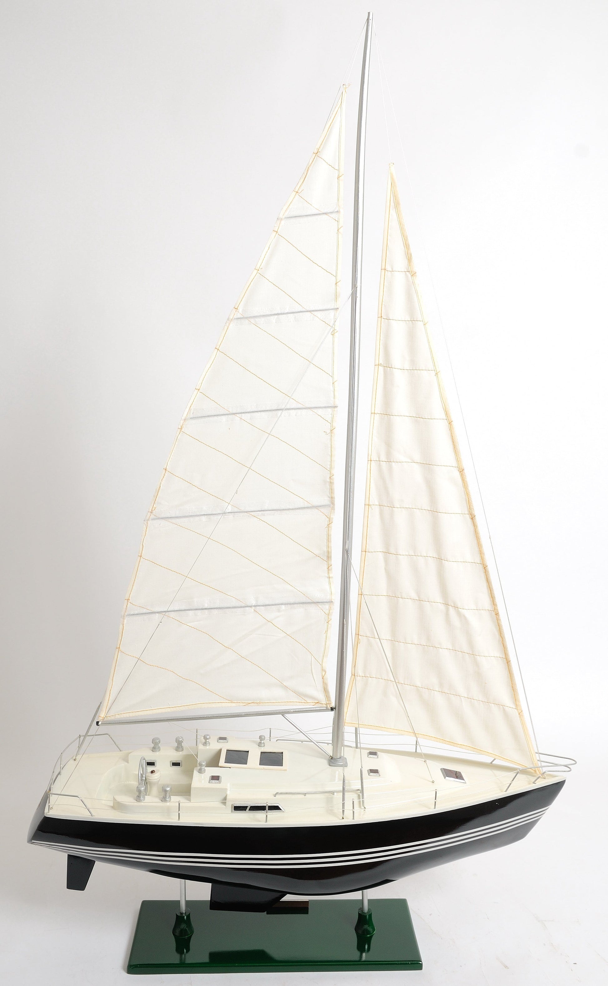 ALDO Hobbies & Creative Arts> Collectibles> Scale Model L: 29 W: 9.5 H: 47 Inches / NEW / Wood Victory Sailing Yacht Medium Sailboat Wood Model