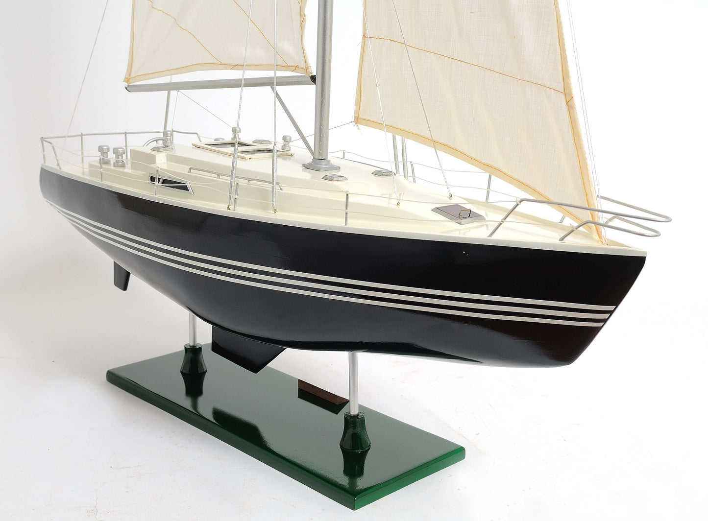 ALDO Hobbies & Creative Arts> Collectibles> Scale Model L: 29 W: 9.5 H: 47 Inches / NEW / Wood Victory Sailing Yacht Medium Sailboat Wood Model