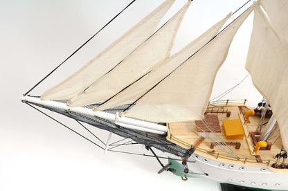 ALDO Hobbies & Creative Arts> Collectibles> Scale Model L: 34.5 W: 12 H: 25 Inches / NEW / Wood Denmark Holland Navy Tall War Ship Large Wood Model Sailboat Assembled