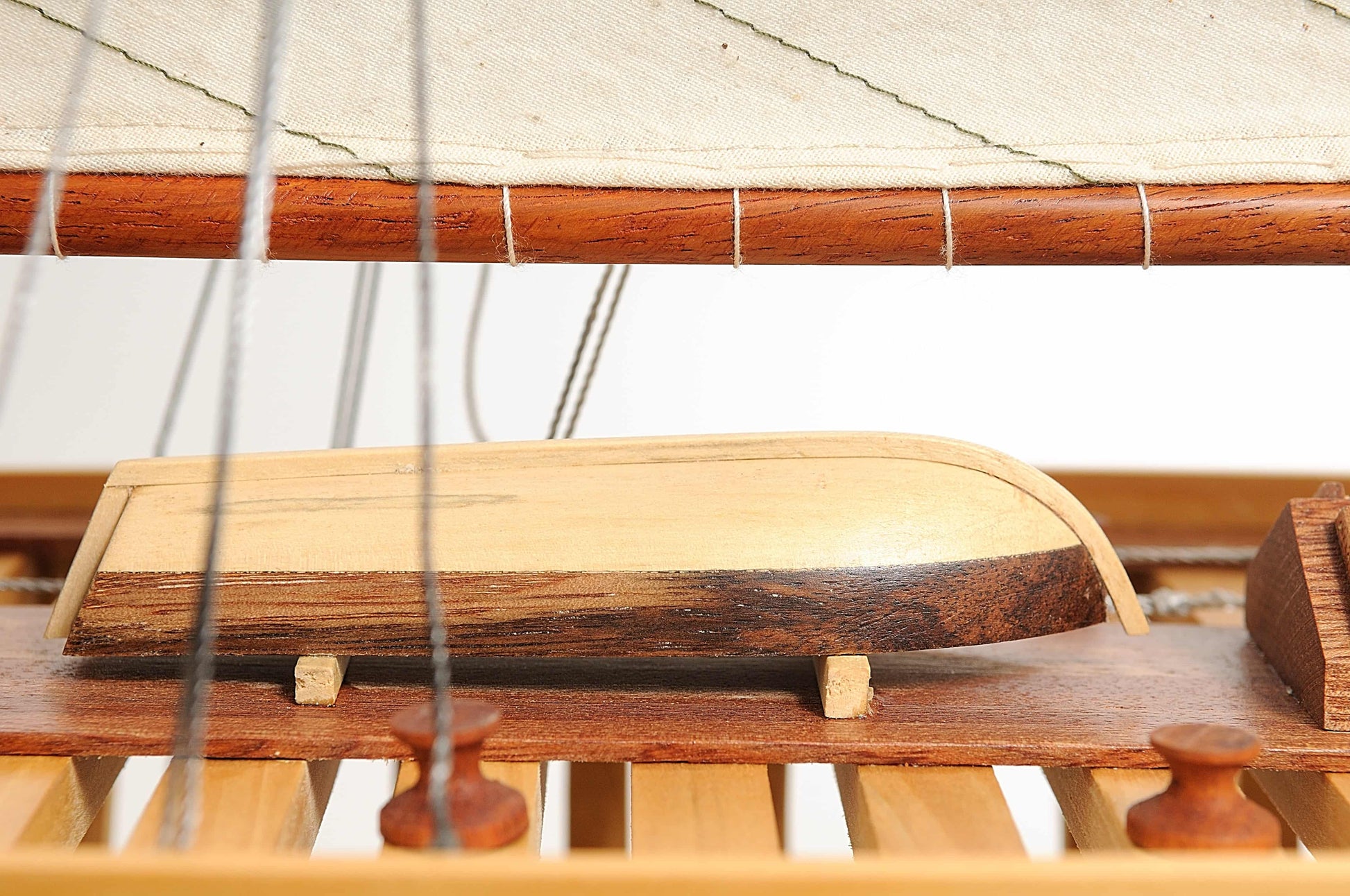 ALDO Hobbies & Creative Arts> Collectibles> Scale Model L: 38 W: 7 H: 46 Inches / NEW / Wood America's Cup Shamrock V is the J Class Classic Sailing Yacht Open Hull Medium Wood Model