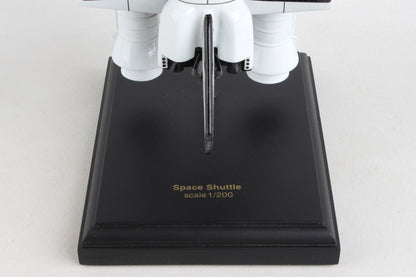 ALDO Hobbies & Creative Arts> Collectibles> Scale Model Length is 11" and wingspan is 4-1/2" Scale 1/200 / NEW / ABS NASA Space Shuttle Discovery Orbiter Full Stack  Wood Model Space Craft