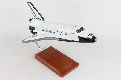 ALDO Hobbies & Creative Arts> Collectibles> Scale Model Length is 14 1/2" and wingspan is 9 1/4". / NEW / wood NASA Space Shuttle Atlantis Orbiter Large Wood Model Space Craft