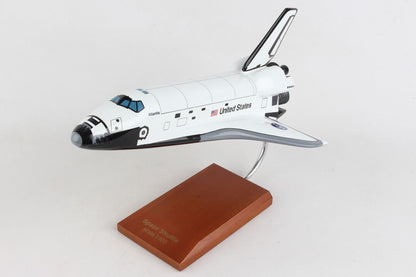 ALDO Hobbies & Creative Arts> Collectibles> Scale Model Length is 14 1/2" and wingspan is 9 1/4". / NEW / wood NASA Space Shuttle Atlantis Orbiter Large Wood Model Space Craft