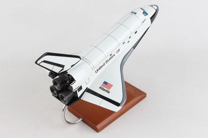 ALDO Hobbies & Creative Arts> Collectibles> Scale Model Length is 14 1/2" and wingspan is 9 1/4". / NEW / wood NASA Space Shuttle Atlantis Orbiter Large Wood Model Space Craft