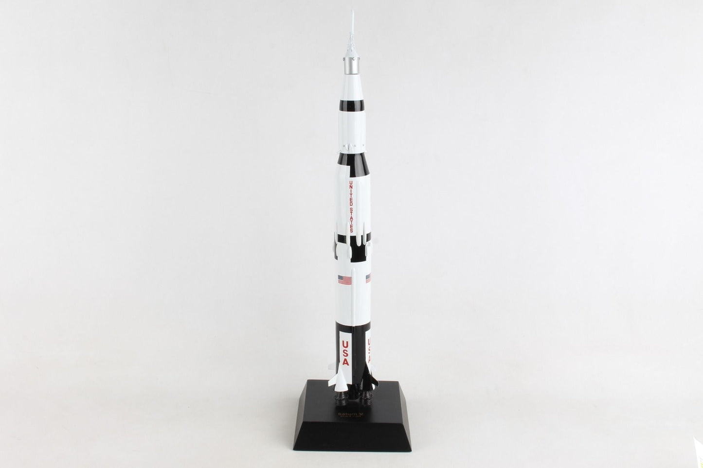 ALDO > Hobbies & Creative Arts> Collectibles> Scale Model NASA Apollo Saturn 1B Moon Rocket Launch Vehicle Solid Wood Desk Top Display  Spacecraft
