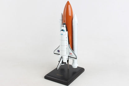 ALDO Hobbies & Creative Arts> Collectibles> Scale Model NASA Space Shuttle Atlantis Orbiter Full Stack Medium Wood Model Space Craft