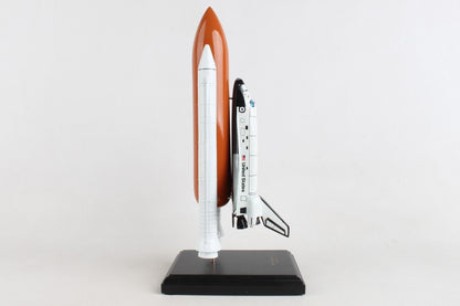 ALDO Hobbies & Creative Arts> Collectibles> Scale Model NASA Space Shuttle Atlantis Orbiter Full Stack Medium Wood Model Space Craft