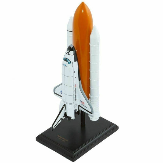 ALDO Hobbies & Creative Arts> Collectibles> Scale Model NASA Space Shuttle Endeavor Orbiter Full Stack 11 Inches Wood Model Space Craft