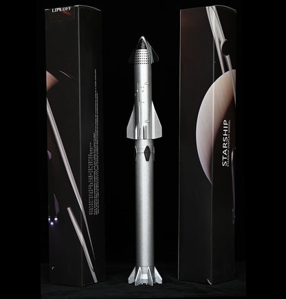 ALDO > Hobbies & Creative Arts> Collectibles> Scale Model NASA Space  X Model Starship Super Heavy Rocket BFR  Spacecraft Model Desk Top Display.