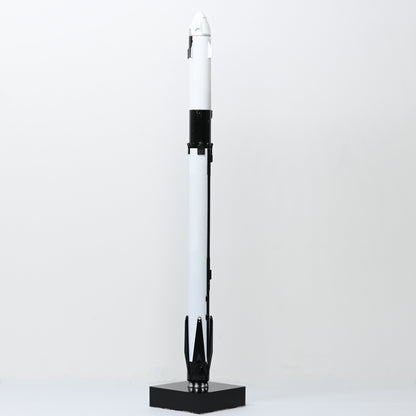 ALDO > Hobbies & Creative Arts> Collectibles> Scale Model NASA SpaceX Model Rocket Falcon 9 Crew Dragon Spacecraft Model Desk Top Display.