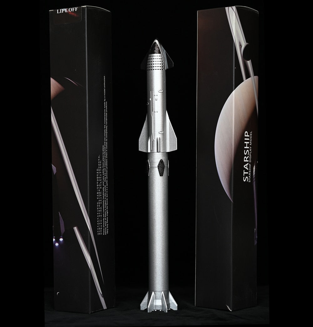 ALDO > Hobbies & Creative Arts> Collectibles> Scale Model NASA SpaceX Model Starship Super Heavy Rocket BFR Spacecraft Model Desk Top Display.