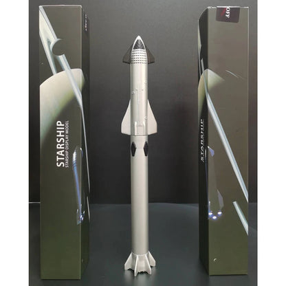ALDO > Hobbies & Creative Arts> Collectibles> Scale Model NASA SpaceX Starship Super Heavy Rocket Model Spacecraft Metal Alloy Diecast Model Desk Top Display.