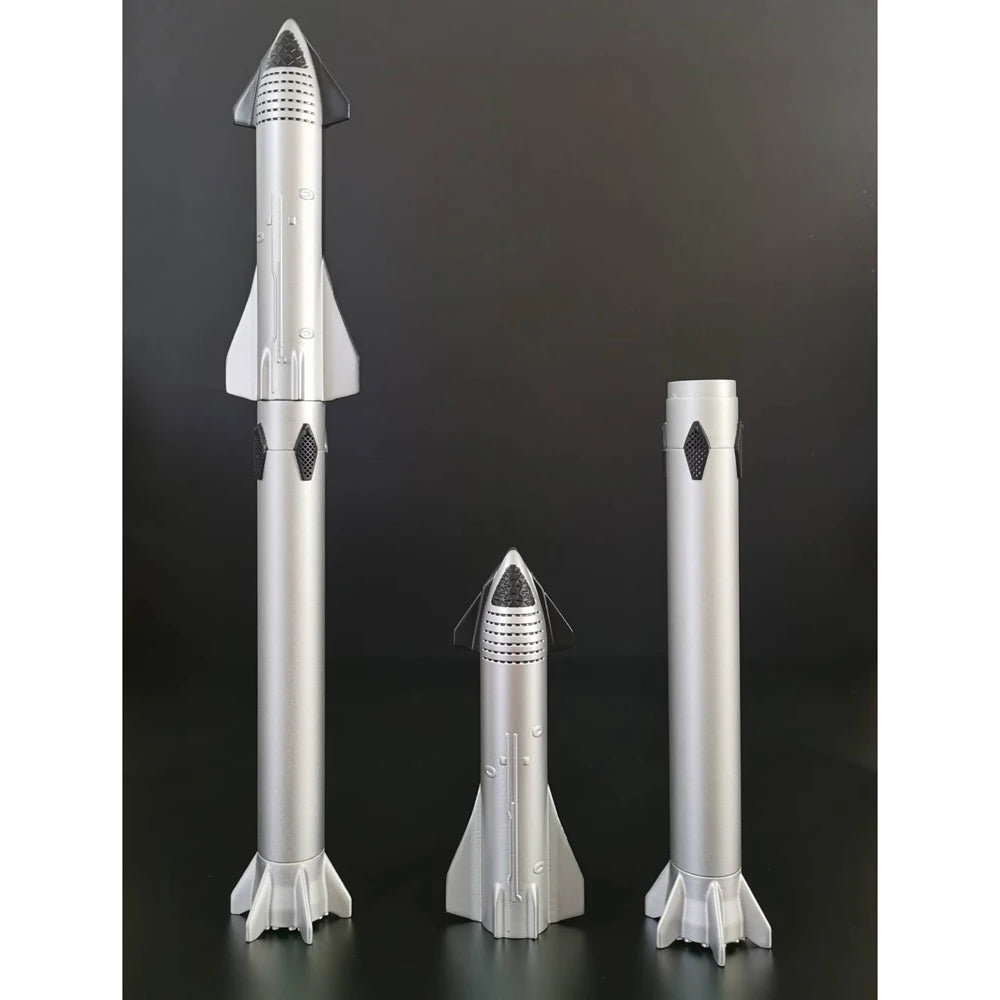 ALDO > Hobbies & Creative Arts> Collectibles> Scale Model NASA SpaceX Starship Super Heavy Rocket Model Spacecraft Metal Alloy Diecast Model Desk Top Display.