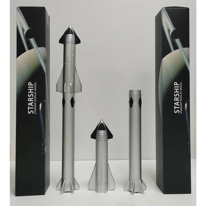 ALDO > Hobbies & Creative Arts> Collectibles> Scale Model NASA SpaceX Starship Super Heavy Rocket Model Spacecraft Metal Alloy Diecast Model Desk Top Display.