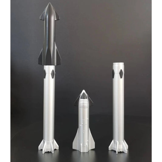 ALDO > Hobbies & Creative Arts> Collectibles> Scale Model NASA SpaceX Starship Super Heavy Rocket Model Spacecraft Metal Alloy Diecast Model Desk Top Display.