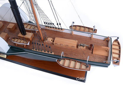 ALDO Hobbies & Creative Arts> Collectibles> Scale Model Nemesis England’s First Ocean-Going Iron Warship Sailboat Exclusive Edition Wood Model Assembled