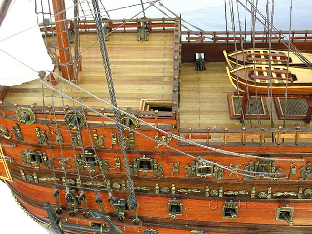 Aldo Hobbies & Creative Arts> Collectibles> Scale Model new / Wood / L: 58 W: 17 H: 53 Inches HMS Sovereign Of The Seas Royal Navy Tall Ship X Large  Wood Model Assembled