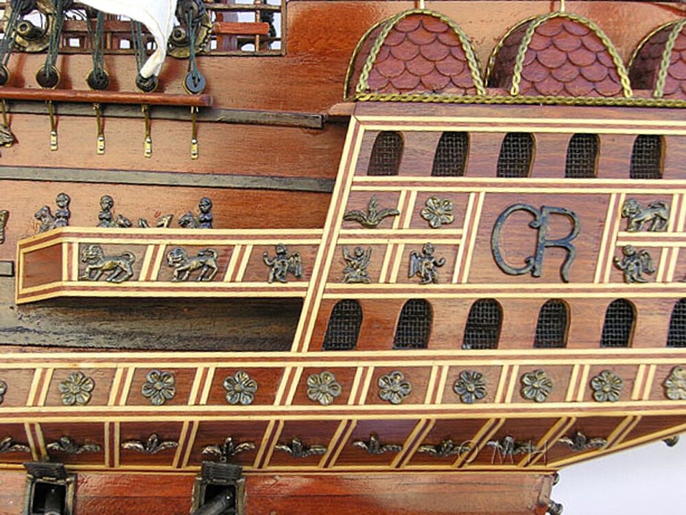 Aldo Hobbies & Creative Arts> Collectibles> Scale Model new / Wood / L: 58 W: 17 H: 53 Inches HMS Sovereign Of The Seas Royal Navy Tall Ship X Large  Wood Model Assembled