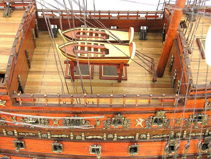 Aldo Hobbies & Creative Arts> Collectibles> Scale Model new / Wood / L: 58 W: 17 H: 53 Inches HMS Sovereign Of The Seas Royal Navy Tall Ship X Large  Wood Model Assembled