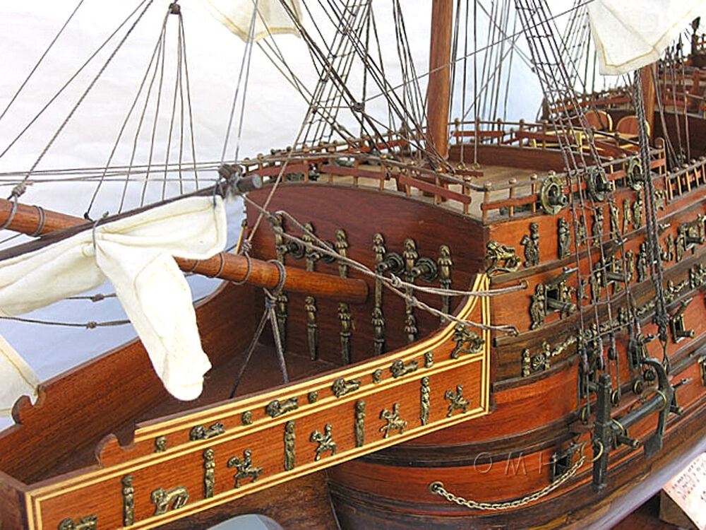 Aldo Hobbies & Creative Arts> Collectibles> Scale Model new / Wood / L: 58 W: 17 H: 53 Inches HMS Sovereign Of The Seas Royal Navy Tall Ship X Large  Wood Model Assembled