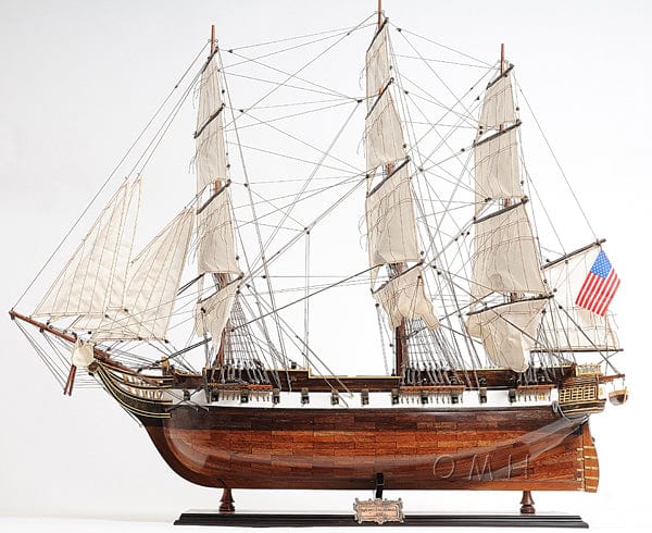 ALDO Hobbies & Creative Arts> Collectibles> Scale Model United States Navy USS Constellation Tall Ship Xtra Large  Wood Model Sailboat Assembled