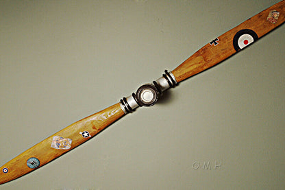 ALDO Hobbies & Creative Arts > Collectibles > Scale Models Airplane Vintage Propeller Extra large Wood Model Assembled