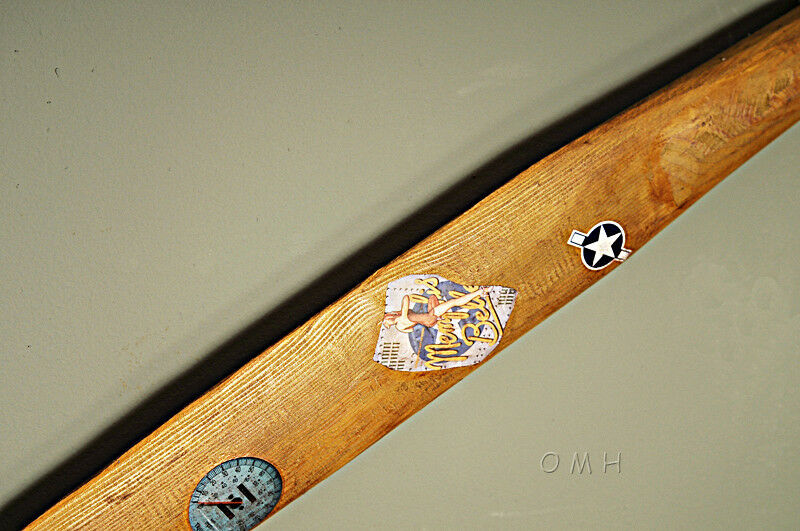 ALDO Hobbies & Creative Arts > Collectibles > Scale Models Airplane Vintage Propeller Extra large Wood Model Assembled