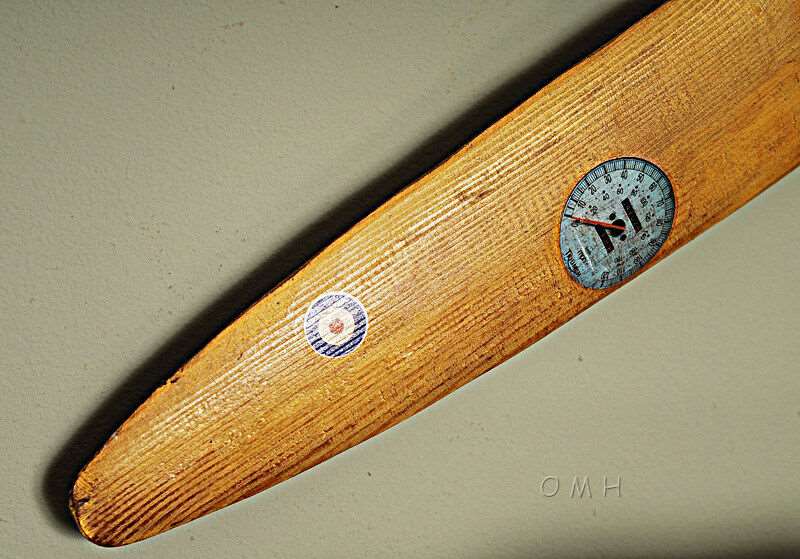 ALDO Hobbies & Creative Arts > Collectibles > Scale Models Airplane Vintage Propeller Extra large Wood Model Assembled