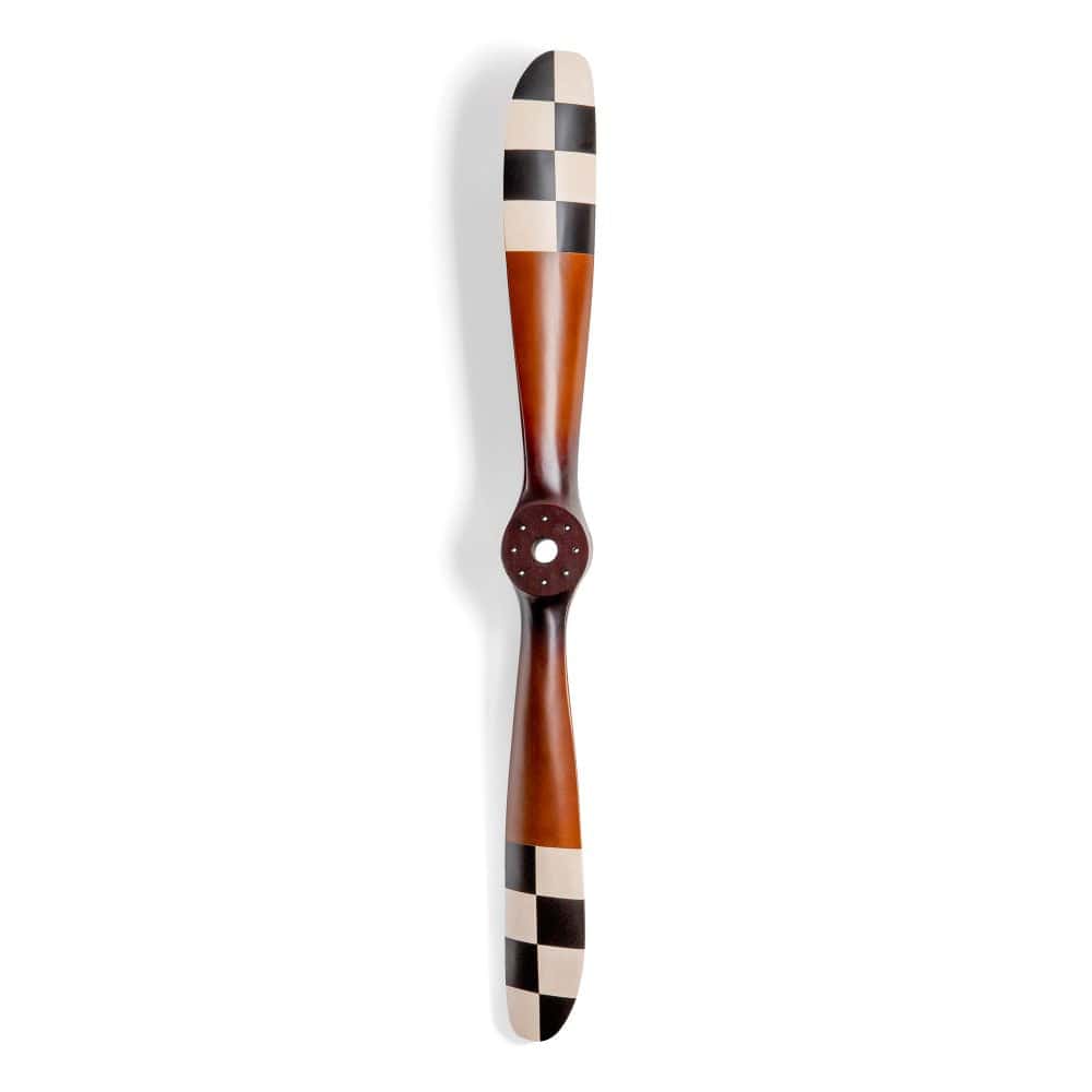ALDO Hobbies & Creative Arts > Collectibles > Scale Models Barnstormer #3 Small Vintage Biplane Propeller Wood Model