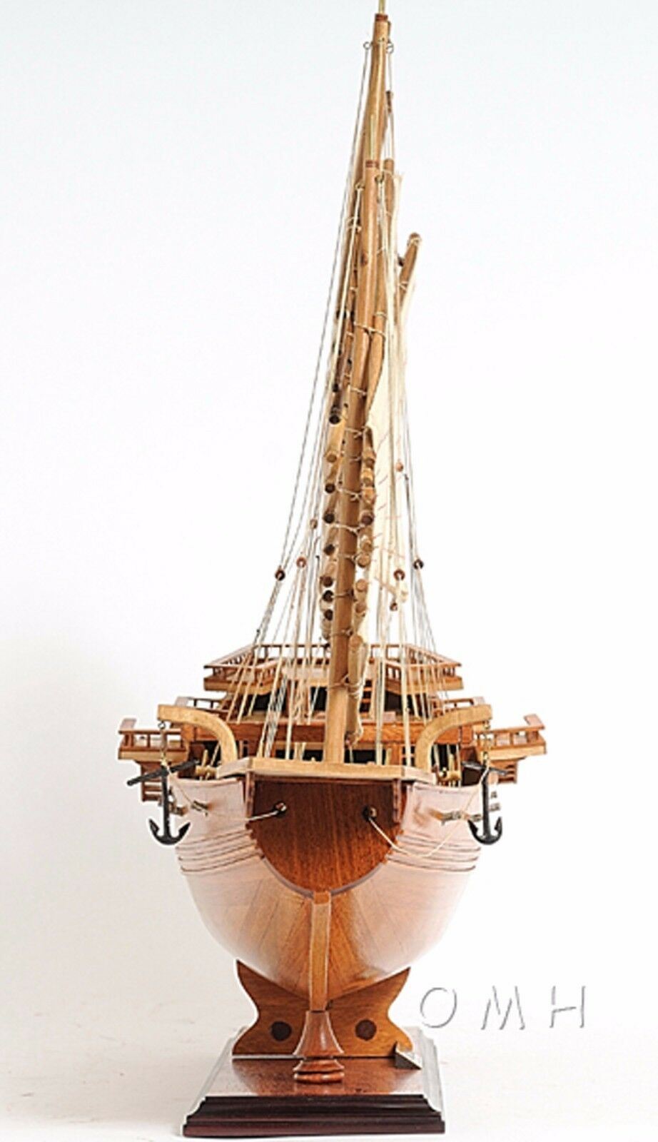 ALDO Hobbies & Creative Arts > Collectibles > Scale Models Chinese Junk Pirate Sailboat Wood Large Model Ship Assembled