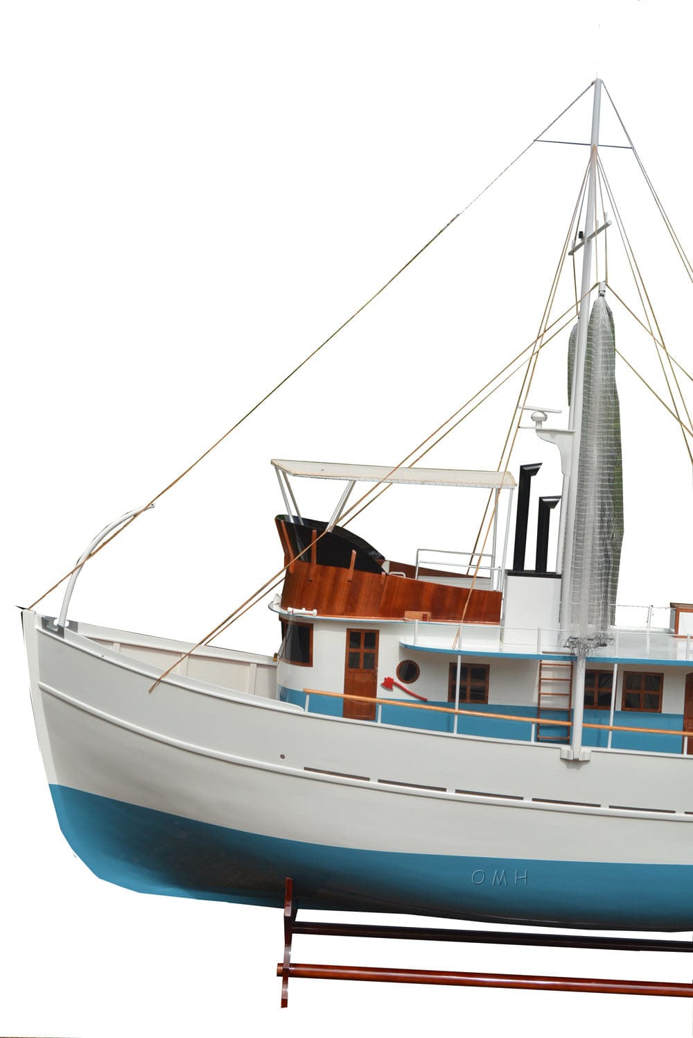 ALDO Hobbies & Creative Arts > Collectibles > Scale Models Dickie Walker Fishing Boat XXXL Wood Model Ship Assembled