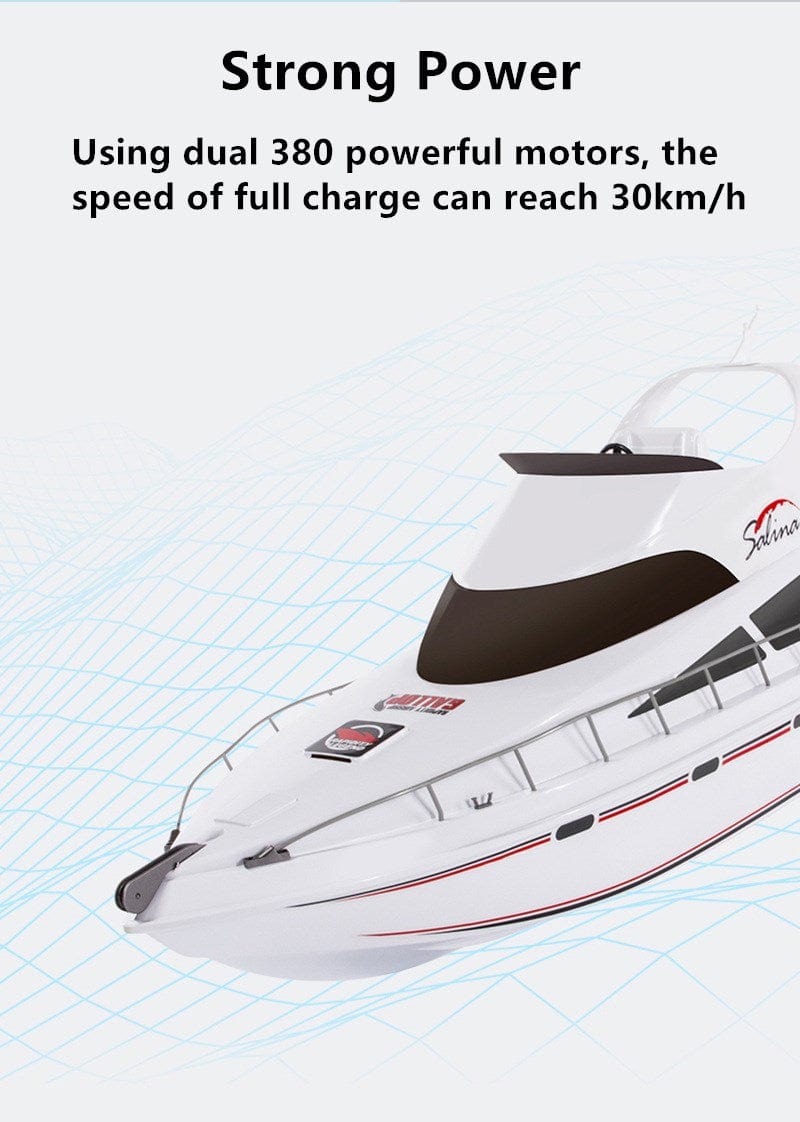 ALDO Hobbies & Creative Arts > Collectibles > Scale Models Dimensions: 70 x 19.5 x 31cm / 27.5" Long x 7.7 " Wide x 12.2" Toll Inches / NEW / ABS Radio Controlled Salina Royal Luxury Yacht Model Speedboat Ship Assembled