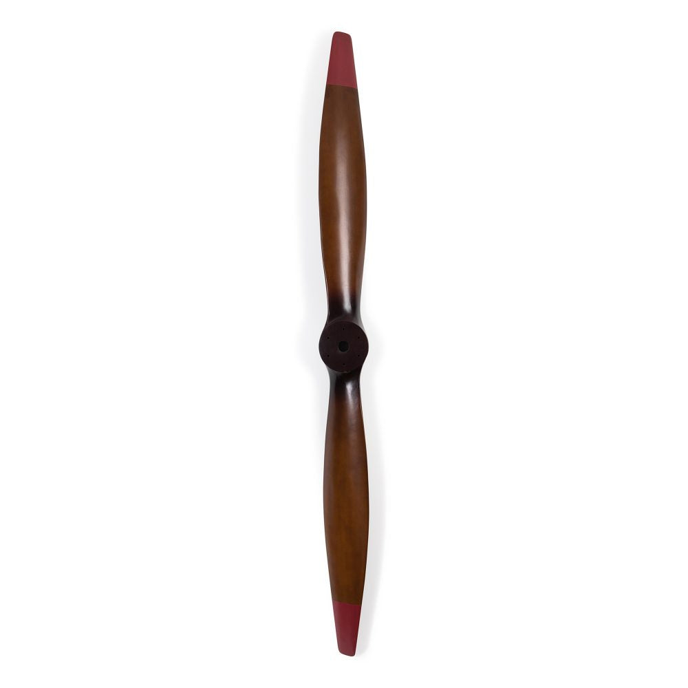 ALDO Hobbies & Creative Arts > Collectibles > Scale Models Great War WWI Large Dark Red  Biplane Propeller Wood  Model