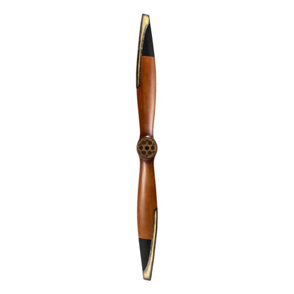 ALDO Hobbies & Creative Arts > Collectibles > Scale Models Great War WWI Large Vintage Black Tips Biplane Propeller With Metal Brocket Wood Model